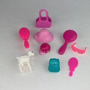 Barbie Great Lot Of Kids Accessories For Pretend Playing Brushes Animal Glasses